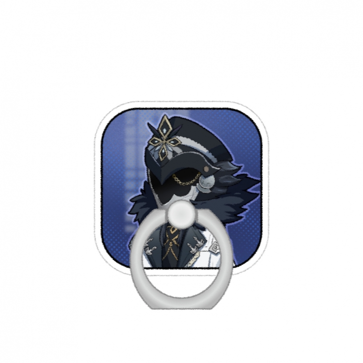 Genshin Impact Anime Peripheral Acrylic Ring Buckle Phone Holder price for 5 pcs 