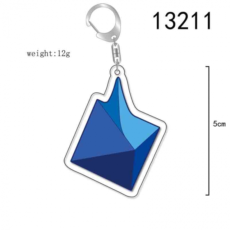 EVA Anime Acrylic Keychain Charm price for 5 pcs 13211