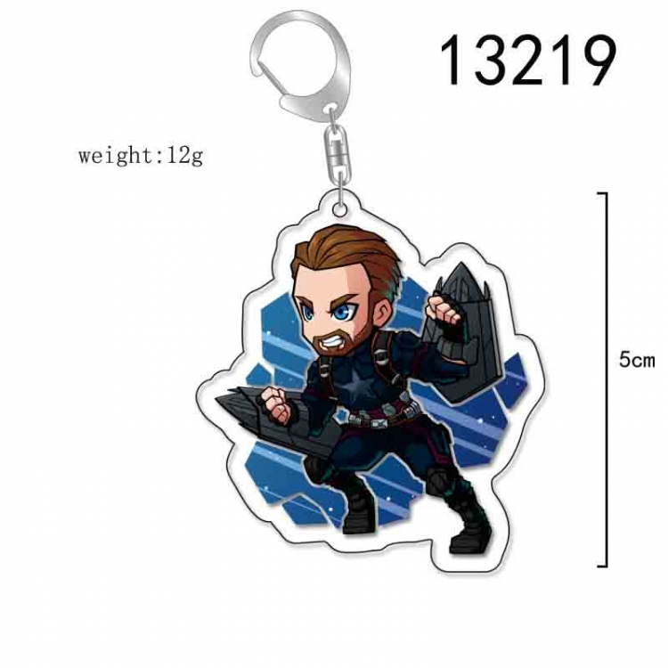 The avengers allianc Acrylic Keychain Charm price for 5 pcs 13219