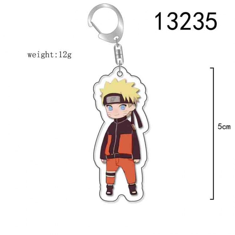 Naruto Acrylic Keychain Charm price for 5 pcs 13235