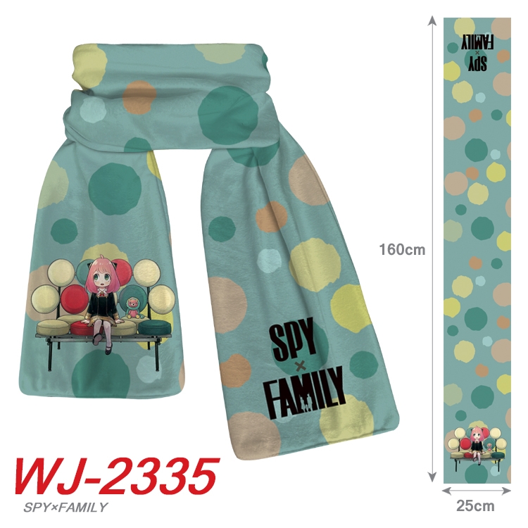 SPY×FAMILY Anime Plush Impression Scarf Neck 25x160cm WJ-2335