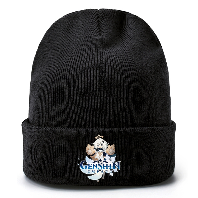 Genshin Impact Anime knitted hat wool hat head circumference 40-80cm
