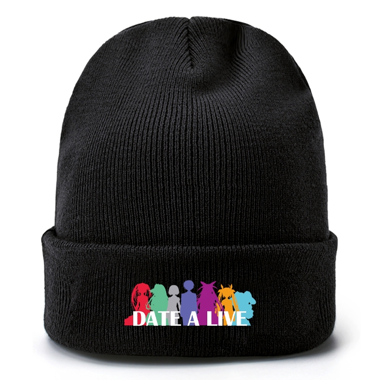 Date-A-Live Anime knitted hat wool hat head circumference 40-80cm