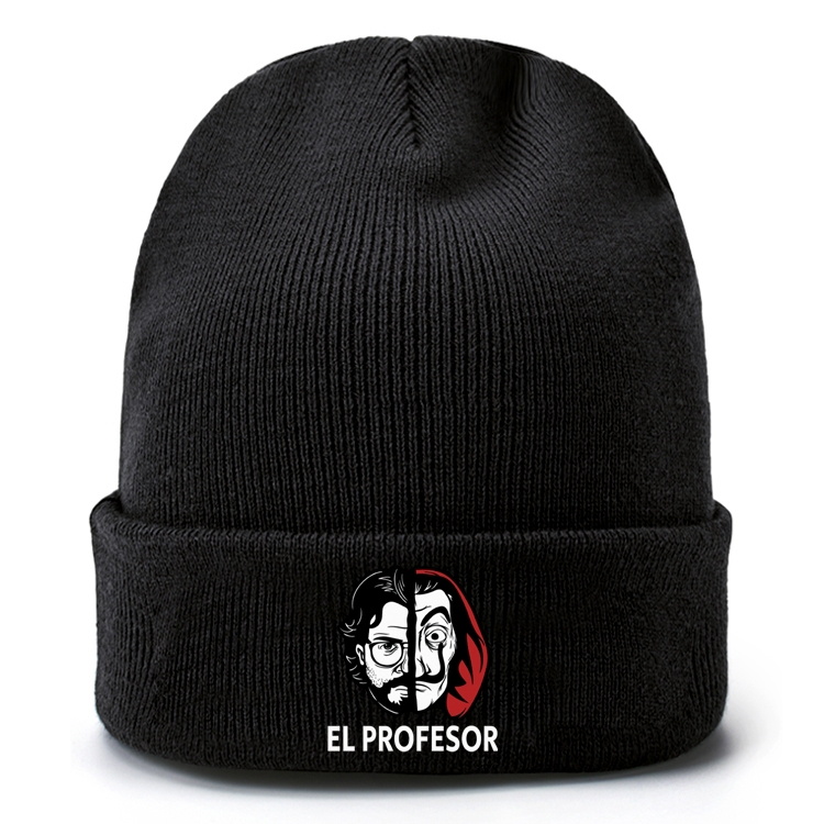 Money Heist Anime knitted hat wool hat head circumference 40-80cm