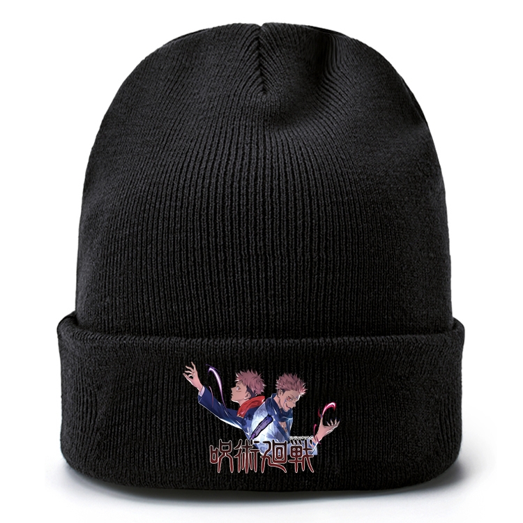 Jujutsu Kaisen Anime knitted hat wool hat head circumference 40-80cm
