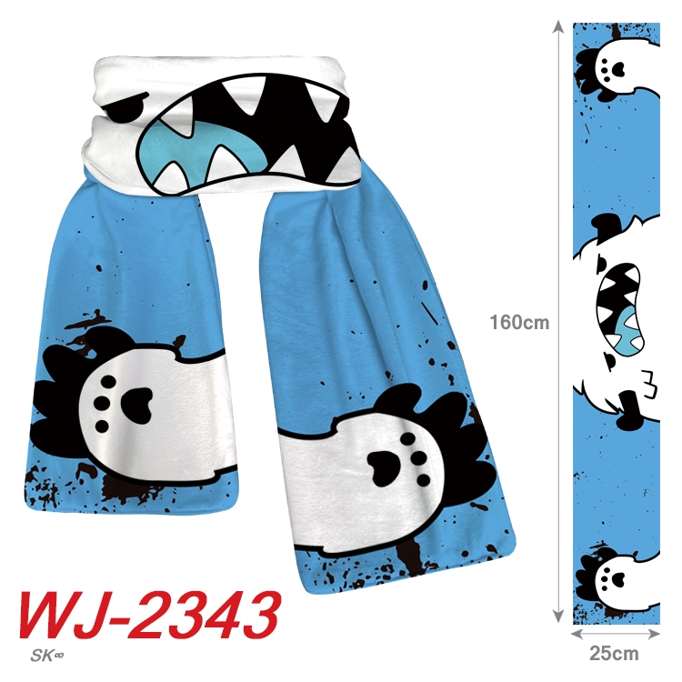 SK∞ Anime Plush Impression Scarf Neck 25x160cm WJ-2343