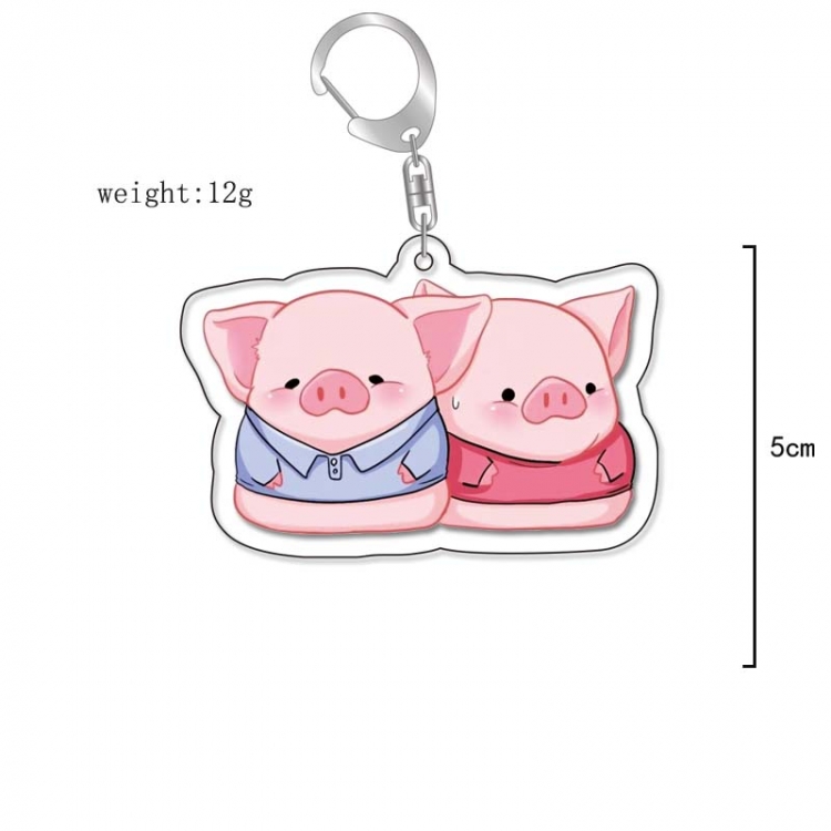 Spirited Away Anime Acrylic Keychain Charm price for 5 pcs 13269