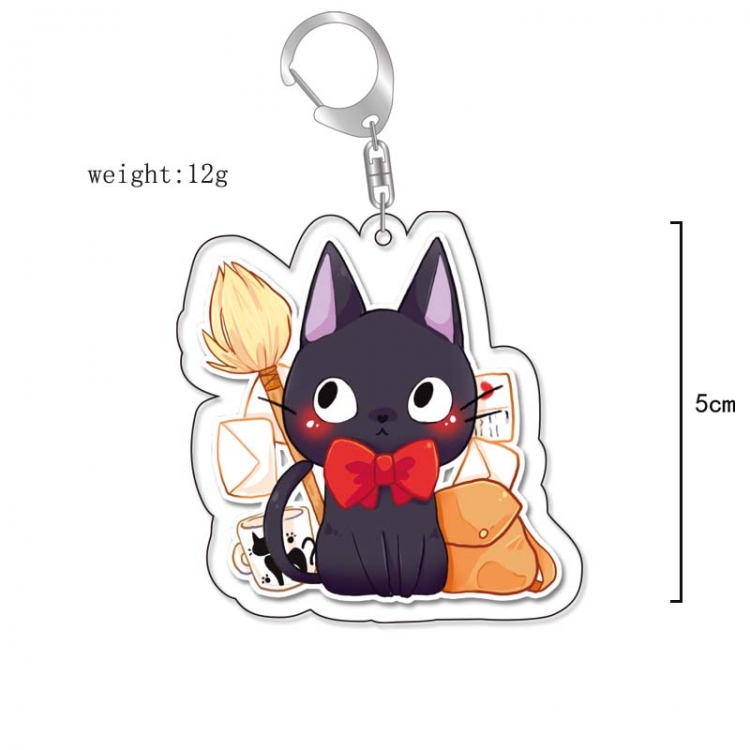 Kiki's Delivery Anime Acrylic Keychain Charm price for 5 pcs 13274
