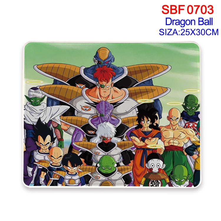 DRAGON BALL Anime peripheral edge lock mouse pad 25X30cm SBF-703