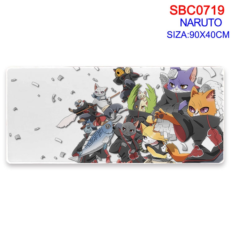 Naruto Anime peripheral edge lock mouse pad 40X90CM SBC-719