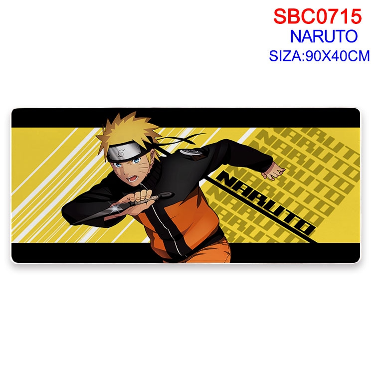 Naruto Anime peripheral edge lock mouse pad 40X90CM  SBC-715