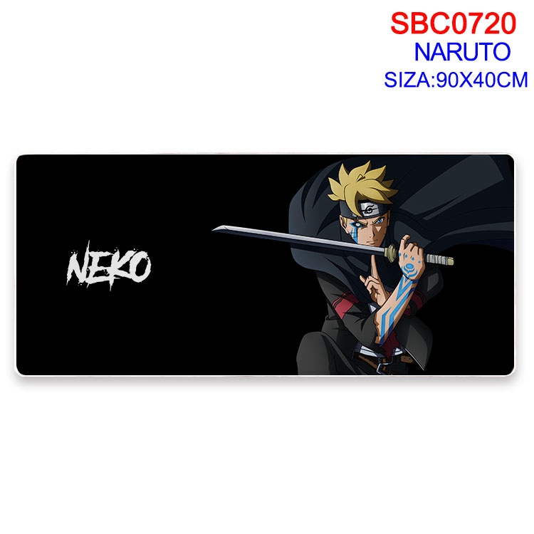 Naruto Anime peripheral edge lock mouse pad 40X90CM  SBC-720