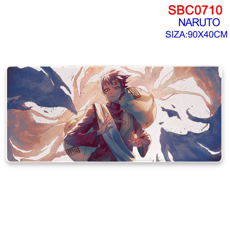 Naruto Anime peripheral edge lock mouse pad 40X90CM  SBC-710
