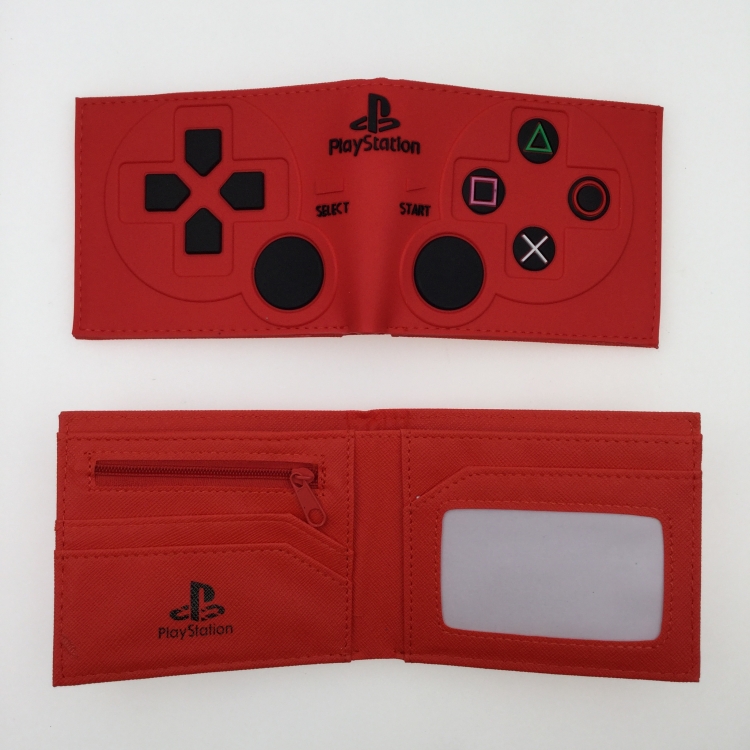 Nintendo Game Boy PVC Rubber Surface Short Two Fold Wallet Wallet