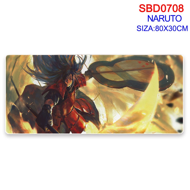 Naruto Anime peripheral edge lock mouse pad 80X30cm SBD-708