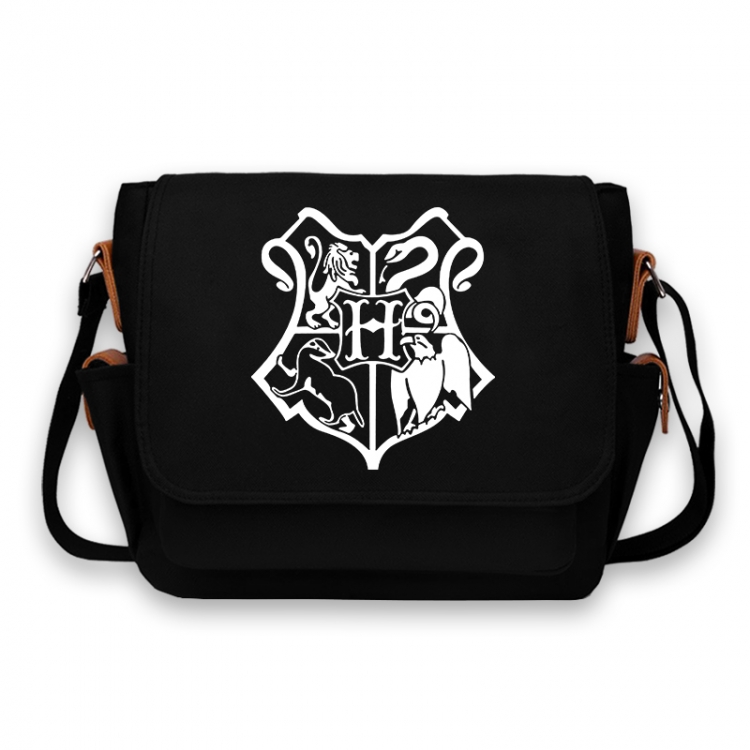Harry Potter Anime Peripheral Shoulder Bag Casual Satchel 33X13X26cm