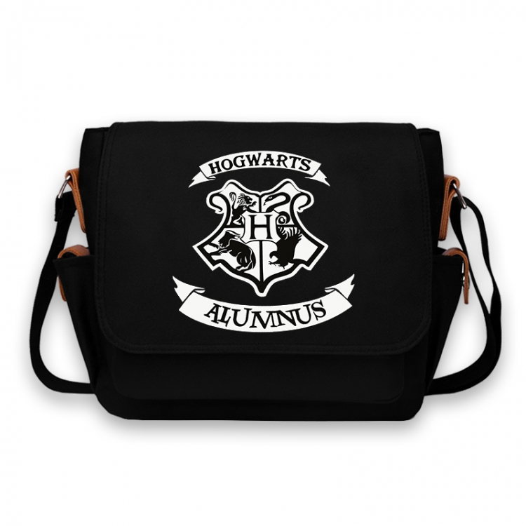 Harry Potter Anime Peripheral Shoulder Bag Casual Satchel 33X13X26cm