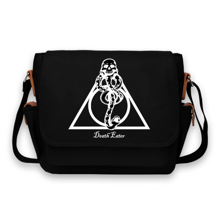Harry Potter Anime Peripheral Shoulder Bag Casual Satchel 33X13X26cm
