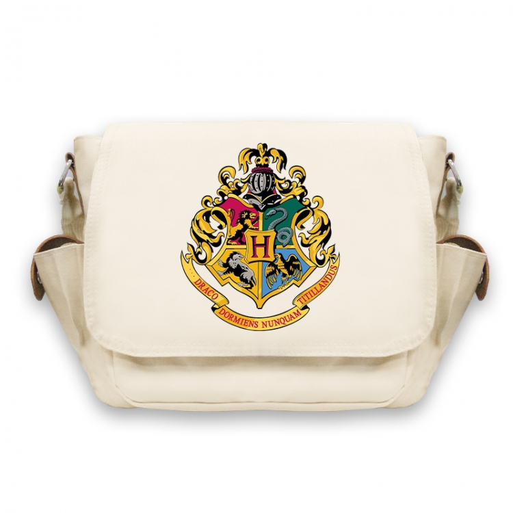 Harry Potter Anime Peripheral Shoulder Bag Casual Satchel 33X13X26cm