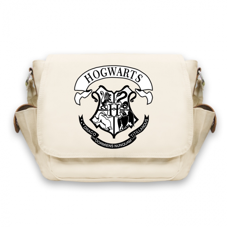 Harry Potter Anime Peripheral Shoulder Bag Casual Satchel 33X13X26cm