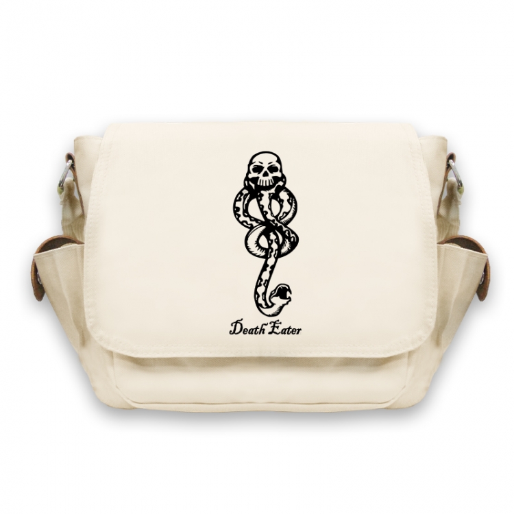 Harry Potter Anime Peripheral Shoulder Bag Casual Satchel 33X13X26cm