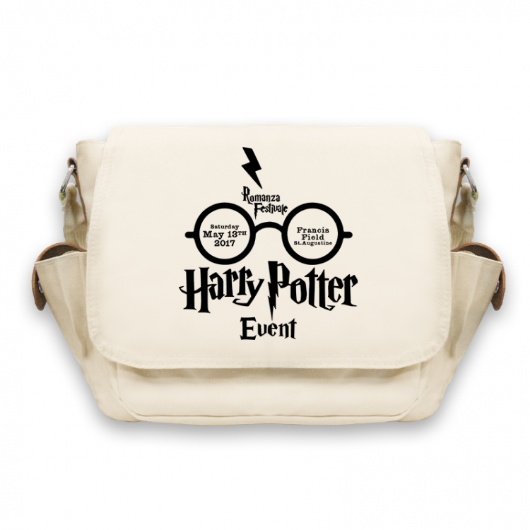 Harry Potter Anime Peripheral Shoulder Bag Casual Satchel 33X13X26cm