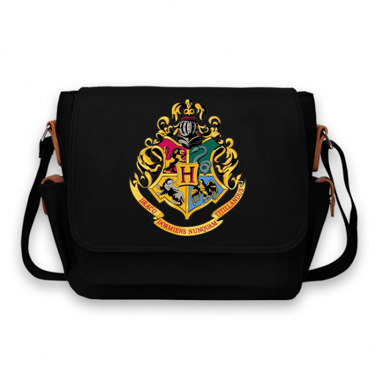 Harry Potter Anime Peripheral Shoulder Bag Casual Satchel 33X13X26cm