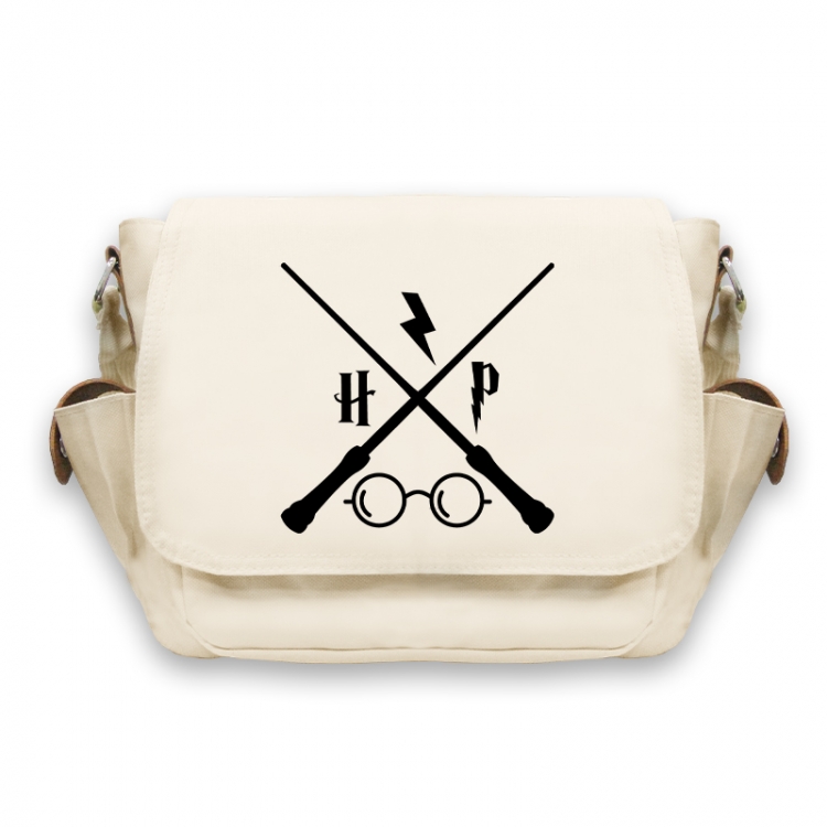 Harry Potter Anime Peripheral Shoulder Bag Casual Satchel 33X13X26cm