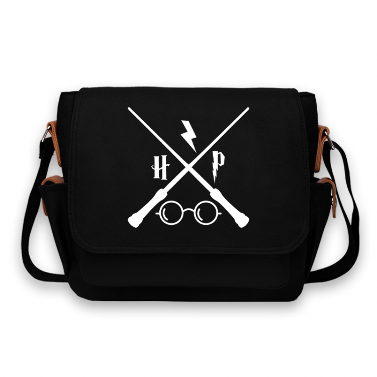 Harry Potter Anime Peripheral Shoulder Bag Casual Satchel 33X13X26cm