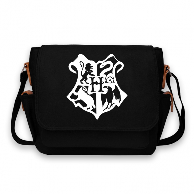 Harry Potter Anime Peripheral Shoulder Bag Casual Satchel 33X13X26cm