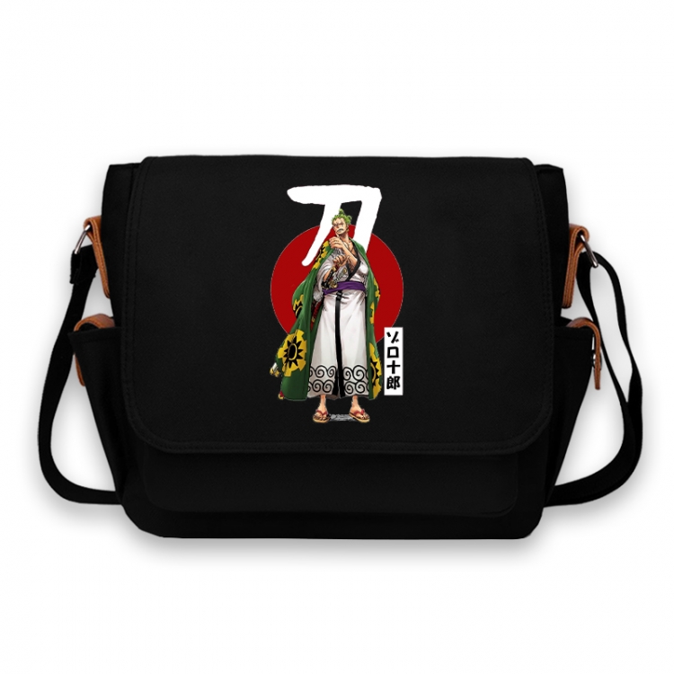 One Piece Anime Peripheral Shoulder Bag Casual Satchel 33X13X26cm