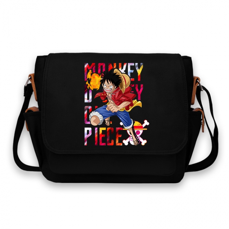 One Piece Anime Peripheral Shoulder Bag Casual Satchel 33X13X26cm