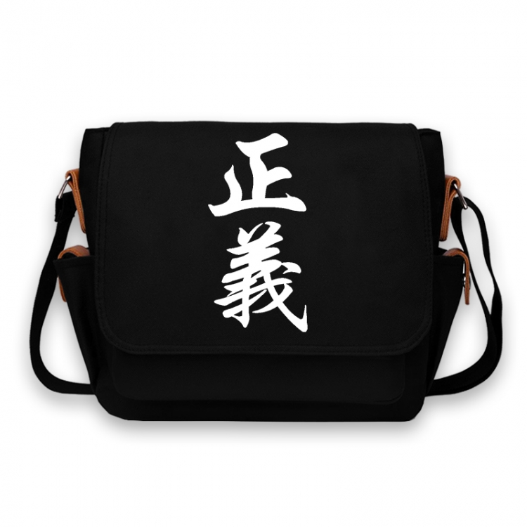 One Piece Anime Peripheral Shoulder Bag Casual Satchel 33X13X26cm