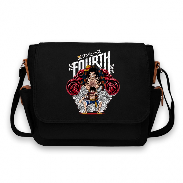 One Piece Anime Peripheral Shoulder Bag Casual Satchel 33X13X26cm
