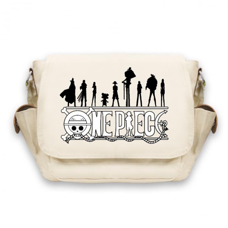 One Piece Anime Peripheral Shoulder Bag Casual Satchel 33X13X26cm