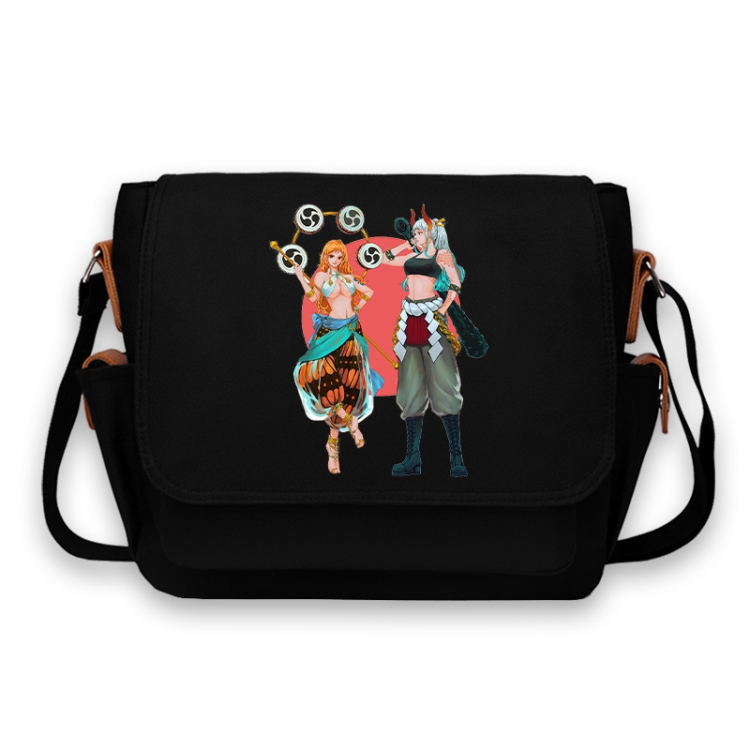 One Piece Anime Peripheral Shoulder Bag Casual Satchel 33X13X26cm