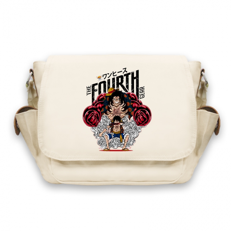One Piece Anime Peripheral Shoulder Bag Casual Satchel 33X13X26cm