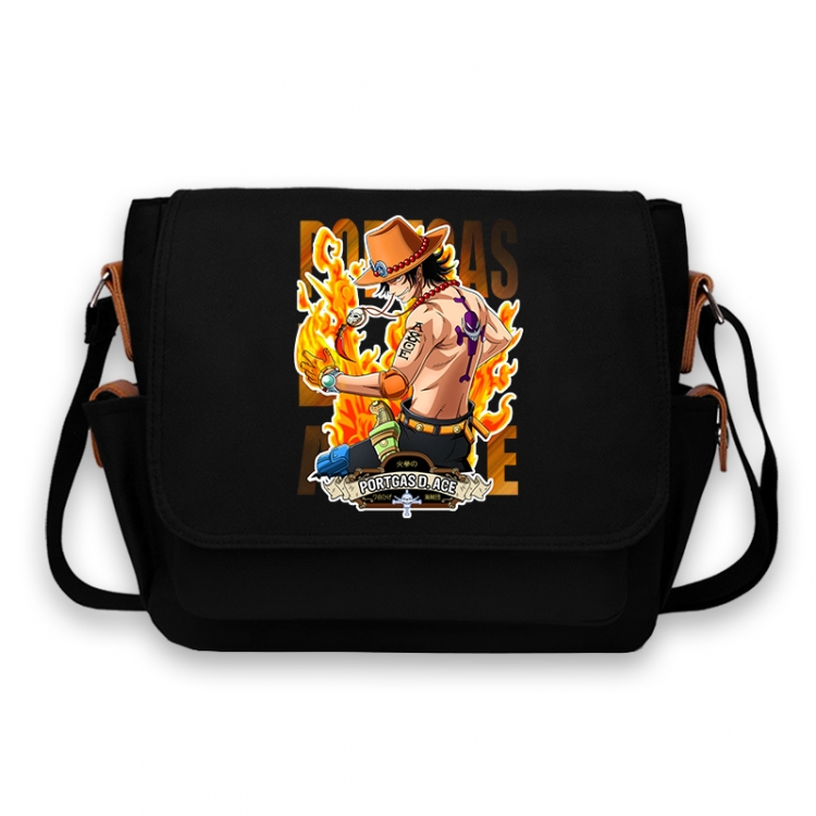 One Piece Anime Peripheral Shoulder Bag Casual Satchel 33X13X26cm