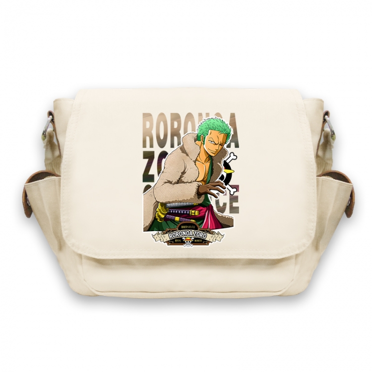 One Piece Anime Peripheral Shoulder Bag Casual Satchel 33X13X26cm