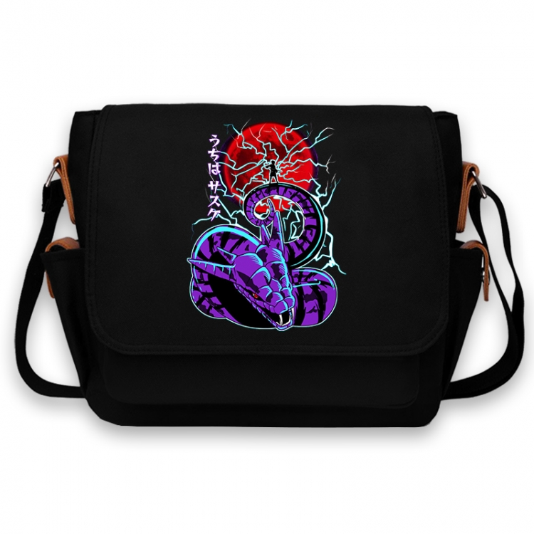 Naruto Anime Peripheral Shoulder Bag Casual Satchel 33X13X26cm
