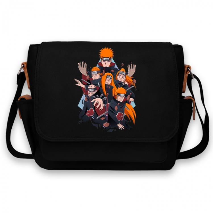 Naruto Anime Peripheral Shoulder Bag Casual Satchel 33X13X26cm