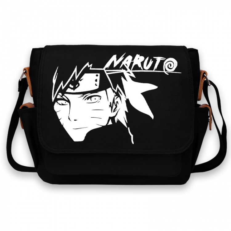 Naruto Anime Peripheral Shoulder Bag Casual Satchel 33X13X26cm