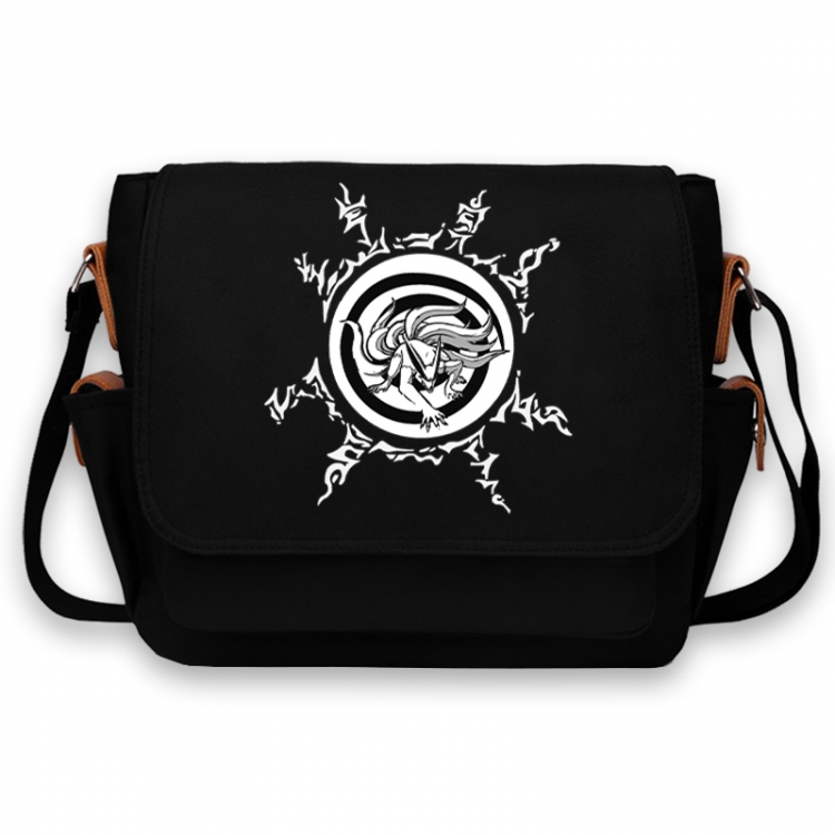 Naruto Anime Peripheral Shoulder Bag Casual Satchel 33X13X26cm