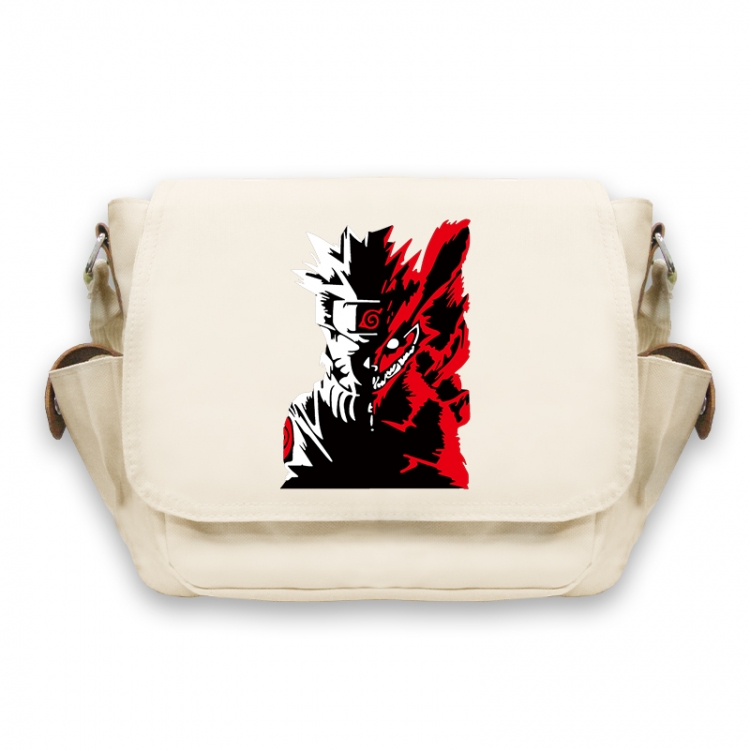 Naruto Anime Peripheral Shoulder Bag Casual Satchel 33X13X26cm