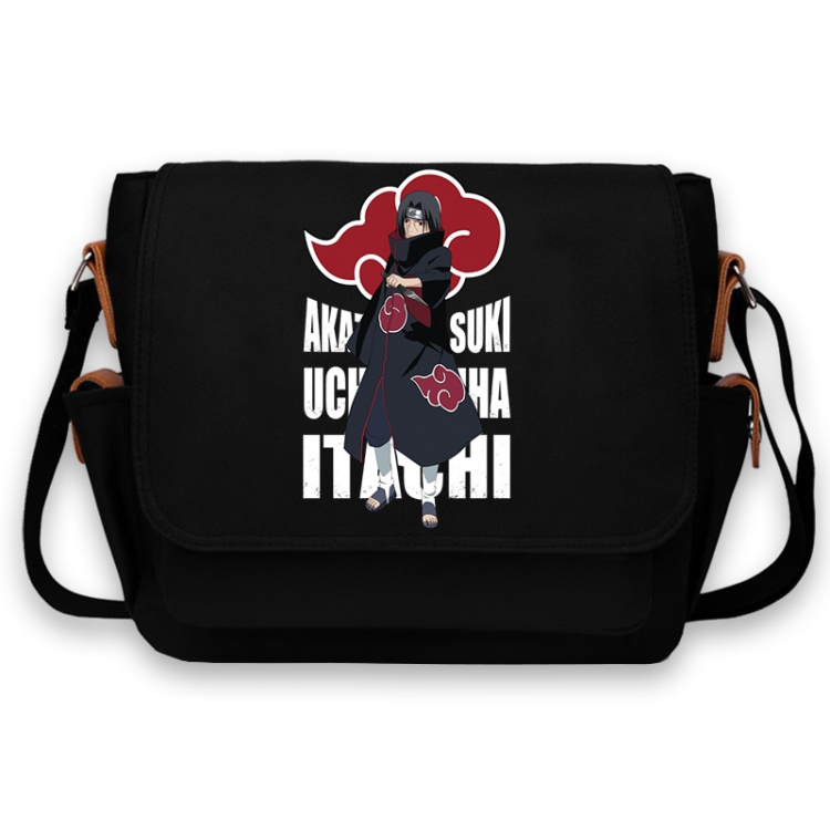 Naruto Anime Peripheral Shoulder Bag Casual Satchel 33X13X26cm