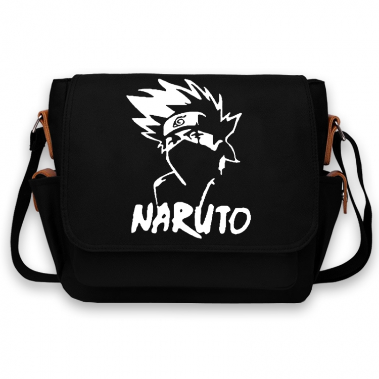Naruto Anime Peripheral Shoulder Bag Casual Satchel 33X13X26cm