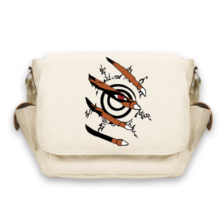 Naruto Anime Peripheral Shoulder Bag Casual Satchel 33X13X26cm