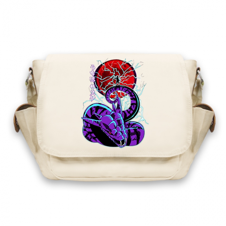 Naruto Anime Peripheral Shoulder Bag Casual Satchel 33X13X26cm