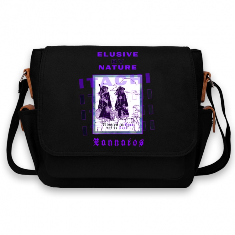 Naruto Anime Peripheral Shoulder Bag Casual Satchel 33X13X26cm