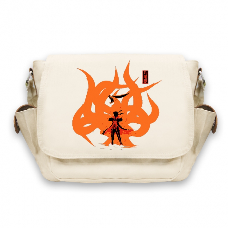 Naruto Anime Peripheral Shoulder Bag Casual Satchel 33X13X26cm